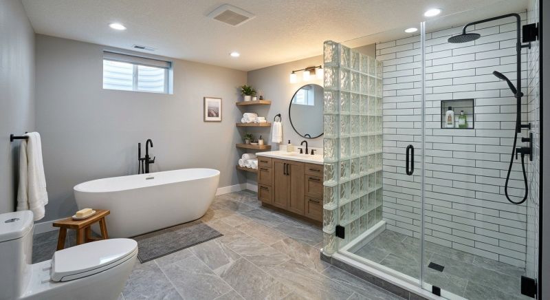 Basement Bathroom Remodeling in Prince William County, VA