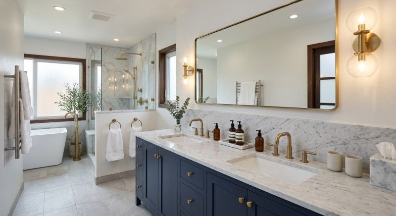 Luxury Bathroom Installation in Prince William County, VA
