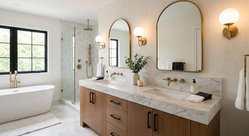 Luxury Bathroom Installation in Prince William County, VA