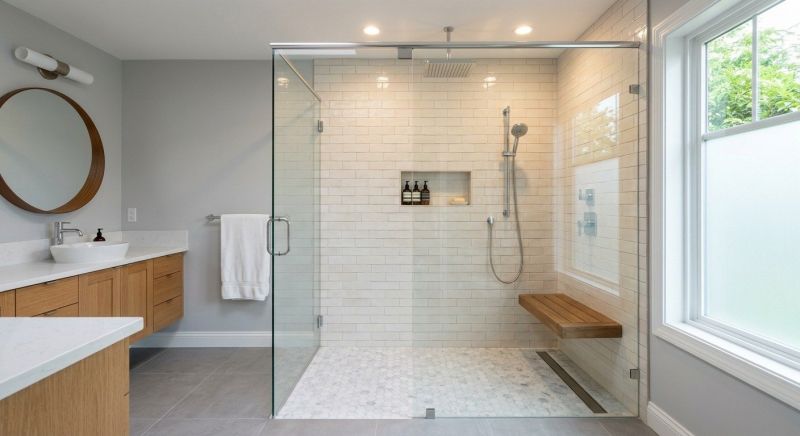 Shower Enlargement in Centreville, VA