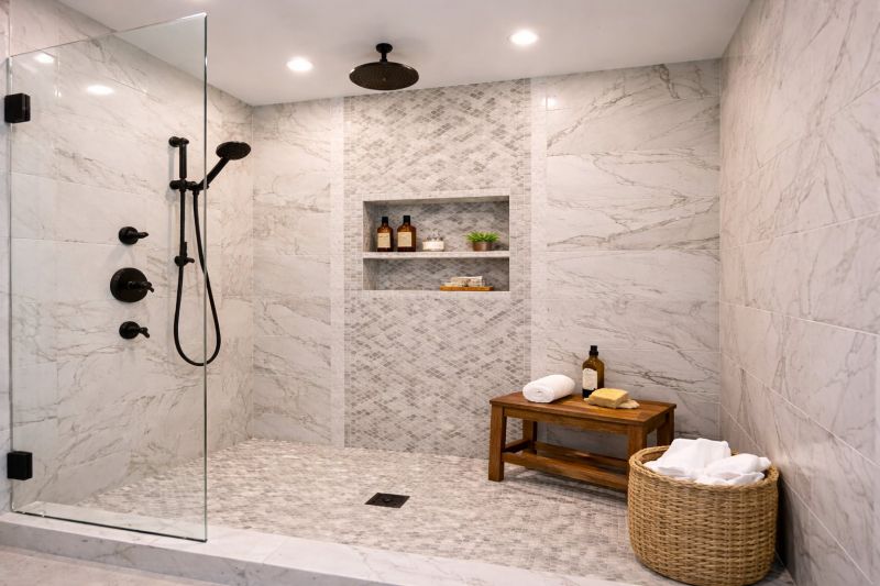 Shower Enlargement in Chantilly, VA