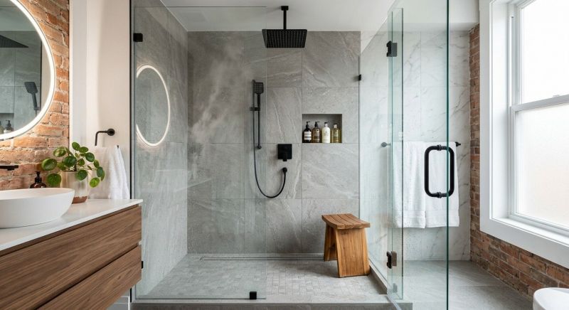 Shower Enlargement in Herndon, VA